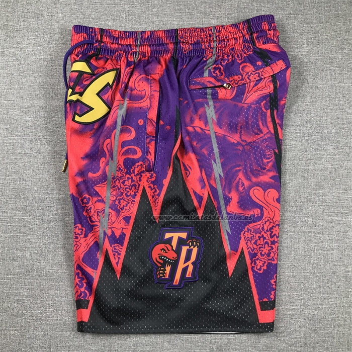Pantalone Toronto Raptors Special Year Of The Tiger Rojo